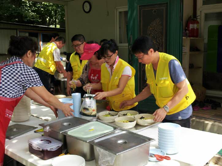 노송골 孝 봉사단“사랑과 행복의 밥상나누기 2